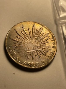 1869 8R Mo CH Very Nice Coin Very Original Rare Silver - Picture 1 of 14