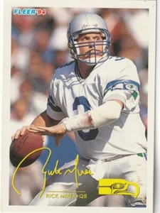 FREE SHIPPING-MINT-1994 Fleer Shell #58 Rick Mirer Seattle Seahawks - Picture 1 of 1
