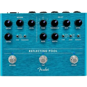 Fender Reflecting Pool Delay & Reverb Effects Pedal LN - Picture 1 of 6