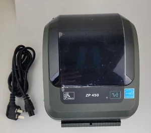 USED Zebra ZP450 Direct Thermal Label Printer 203DPi USB & PARALLEL - Picture 1 of 13