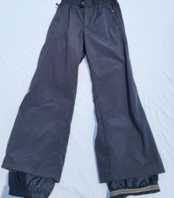 Pantalones de nieve Obermeyer para hombre medianos negros esquí snowboard bolsillos exteriores Foto 1 de 4