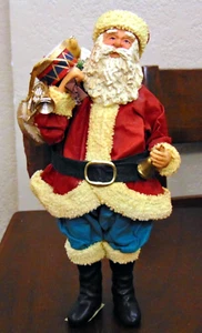 Vintage Santa w/ Bag of Toys - Clothique Possible Dreams 1985 - Picture 1 of 6