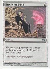 4X THRONE OF BONE ARTIFACT 8TH EDITION MTG MAGIC LP X4 (yourdeckbuilder)