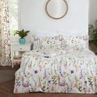 Hampshire Duvet Covers Floral Country Watercolour Cream Quilt Cover Bedding Sets