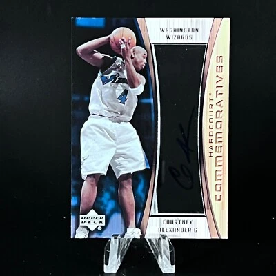 COURTNEY ALEXANDER 2002-03 UD HARDCOURT CONMEMORATIVOS MAGOS ¡ASPECTO AUTOMÁTICO!! Foto 1 de 2