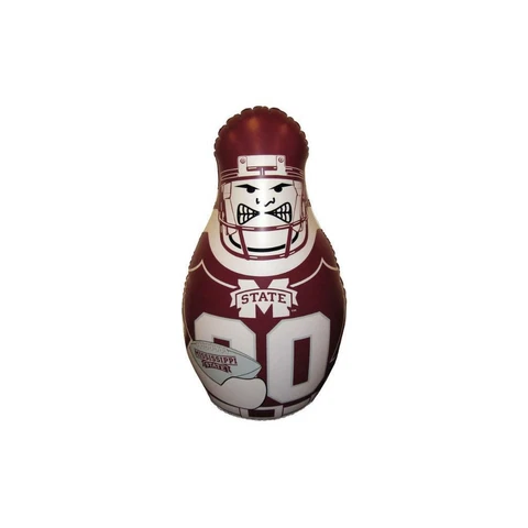 Mississippi State Bulldogs Mini Bop Bag Inflatable Punching Bag [NEW] Balloon Cover