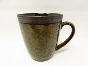 Omega Olive by Sango Mug Speckled Green Gray Textured Band b256 - Picture 1 of 2