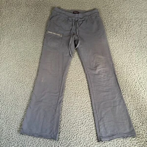 XCVI Pull On Wide Leg Sweatpants Lounge Pants Womens Small Gray Flaws - Picture 1 of 14