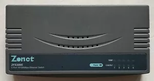 Zonet ZFS3005 5-Port 10/100 Ethernet Switch - Picture 1 of 6