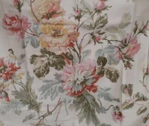 Ralph Lauren Restos WENTWORTH FLORAL Satén Diseñador TELA Restos Piezas - Imagen 1 de 1