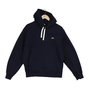 Lacoste Felpa con Cappuccio Pesante Uomo Taglia L Blu Unisex Pullover Regular - Foto 1 di 15