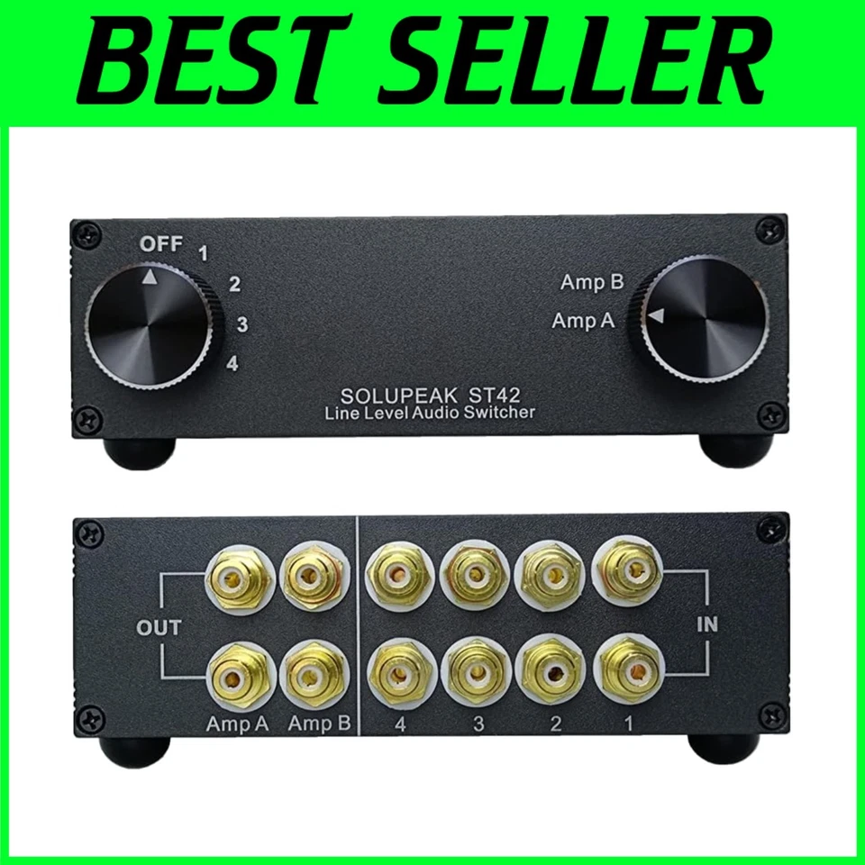Professional Grade RCA Audio Splitter - Image 1 of 4