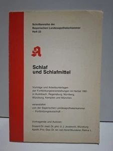 Heft 23 Schlaf Und Schlafmittel Bayrische Landesapothekerkammer - Bild 1 von 5