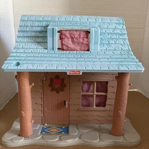 Fisher Price liebevolle Familie Camping Hütte Haus 2010 EUC - Bild 1 von 5