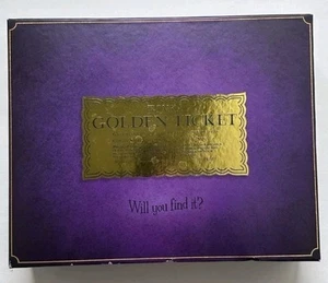 Willy Wonka Golden Ticket Game NUOVO SIGILLATO - Gioco da Tavolo Fabbrica di Cioccolato - Foto 1 di 7