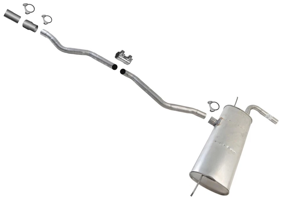 Weld On Economy Muffler Exhaust System for Ford Fusion 2013 2014 2015 2016 2020 - Image 1 of 4