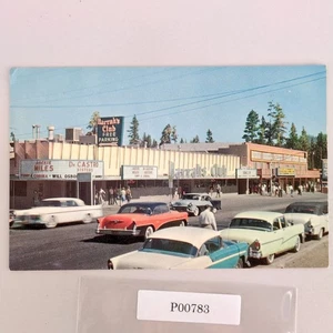 Tarjeta postal de Harrah's Club Stateline Lake Tahoe años 50 Jackie Miles DeCastro Sisters - Imagen 1 de 2