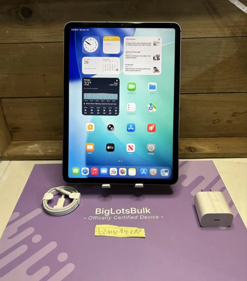 Apple iPad Pro 11 pulgadas (3.ª generación) A2460 64 GB, Wi-Fi + 5G, 11 pulgadas - Gris Foto 1 de 4