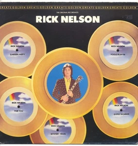 RICK (RICKY) NELSON - GOLDEN GREATS - 12" VINYL LP - Picture 1 of 3