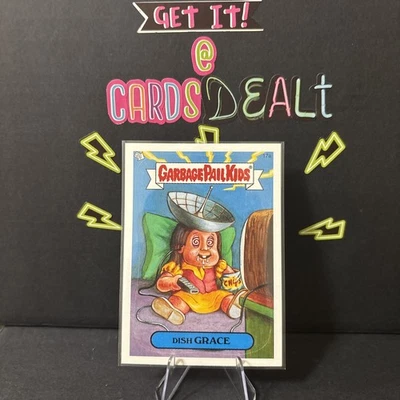 2004 Garbage Pail Kids All New Series 2 ANS2 DISH GRACE 17a Sticker Card - Image 1 of 3