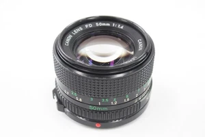 Vintage Canon FD 50mm F/1.4 Manual Camera Lens Working - Picture 1 of 5