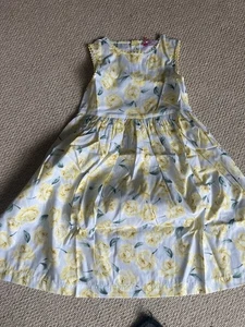 Yellow Girl Dress From Trotters 8-9 Years Old - Picture 1 of 4