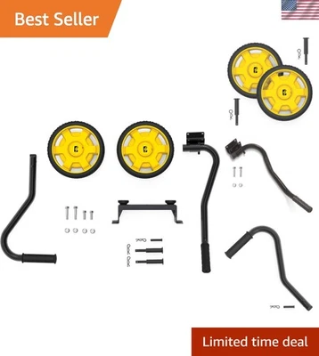 Alloy Steel Generator Wheel Kit with Folding Handle & Easy Installation, 8 lbs - Image 1 of 4