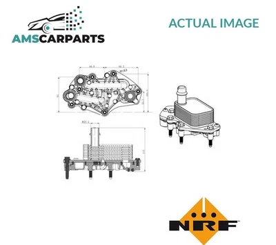 ENGINE OIL COOLER 31842 NRF NEW OE REPLACEMENT - Image 1 of 4