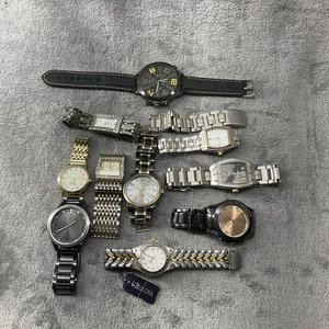 Lote de relojes para damas y hombres para piezas o reparación Bulova Fossil Us Polo - Imagen 1 de 13