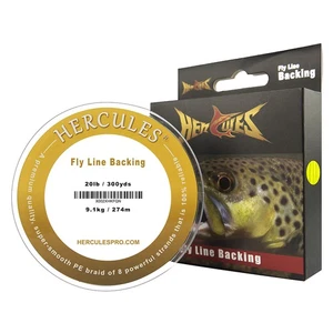 HERCULES Braided Fly Fishing Backing Leader Line 20/30 Pounds 100/300 Yards - Picture 1 of 11