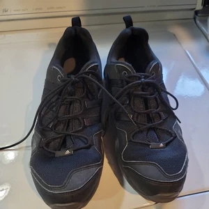 ADIDAS TERREX AX3 BC0524 hiking shoes size 10.5 in black pre-owned - Picture 1 of 7