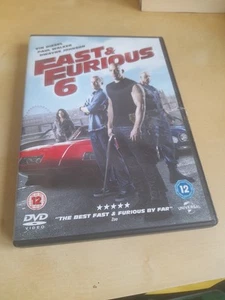 Fast And Furious 6 (DVD, 2013) Free And Fast Post - Foto 1 di 2