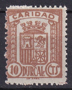 SCW local label Durcal (Granada) Edifil 5 Municipal shield MNH - Picture 1 of 1