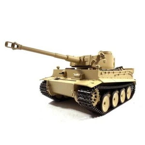 Almost 100% Metal Mato 1/16 Tiger I RC RTR Tank DIY BB Shooting Yellow Ver 1220 - Picture 1 of 10
