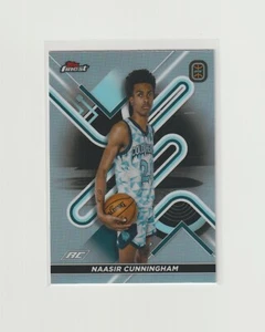 2022-23 Topps feinste OTE Naasir Cunningham #81 Silber Refraktor Rookie Karte RC - Bild 1 von 2