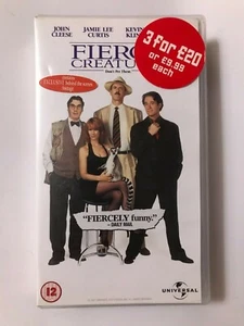 Fierce Creatures - VHS VIDEO TAPE (1997) John Cleese, Jamie Lee Curtis - Picture 1 of 3