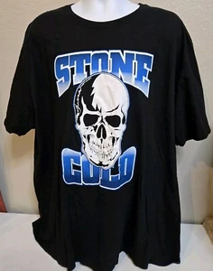 Stone Cold Steve Austin WWE Wrestling T-shirt Adult Size 4XL 100% Cotton - Picture 1 of 12