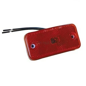Luce segnaposto camper americano Motorhome, camper rosso designer E395 - Foto 1 di 1