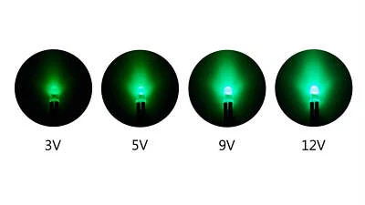 Flickering ~ Candle Flicker Flame Effect ~ Pre-Wired LEDs ~ 3-12 Volt DC LED - Image 1 of 4