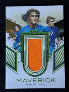 Futera 2024 Incredible World Football Italy Maverick Francesco Totti /7 GameWorn - Picture 1 of 2