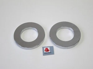 Lowrider Hydraulics chrome mini donuts for Euro/mini coils, a pair of - Bild 1 von 7