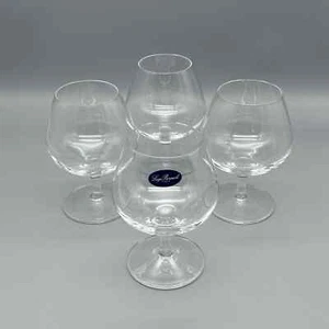 Luigi Bormioli Light and Music Brandy/Cognac Glasses 4 Piece - Picture 1 of 3