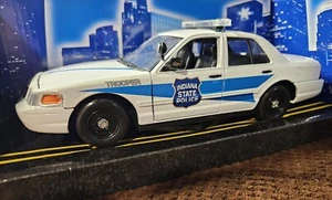 CUSTOM Indiana State Police 1/24 Motormax Crown Victoria - Picture 1 of 9