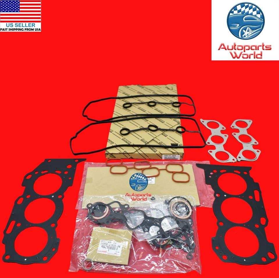 JUEGO DE JUNTAS DE CULATA ORIGINAL OEM TOYOTA 03-09 4RUNNER FJ CRUISER 04112-31720 Foto 1 de 1