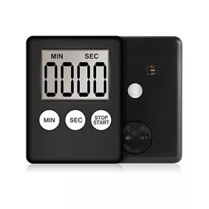 Large LCD Digital Kitchen Cooking Work Timer Count-Down Up Clock Timing Tool - Picture 1 of 17