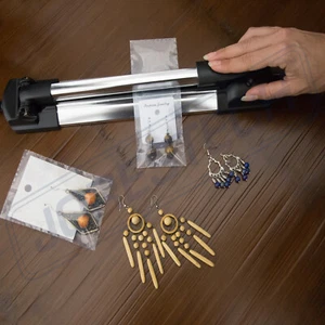 Sellador de mano de 8" Impulse NUEVO ESTILO 2 mm CON sello de calor bolsas de plástico película JORESTECH - Imagen 1 de 3