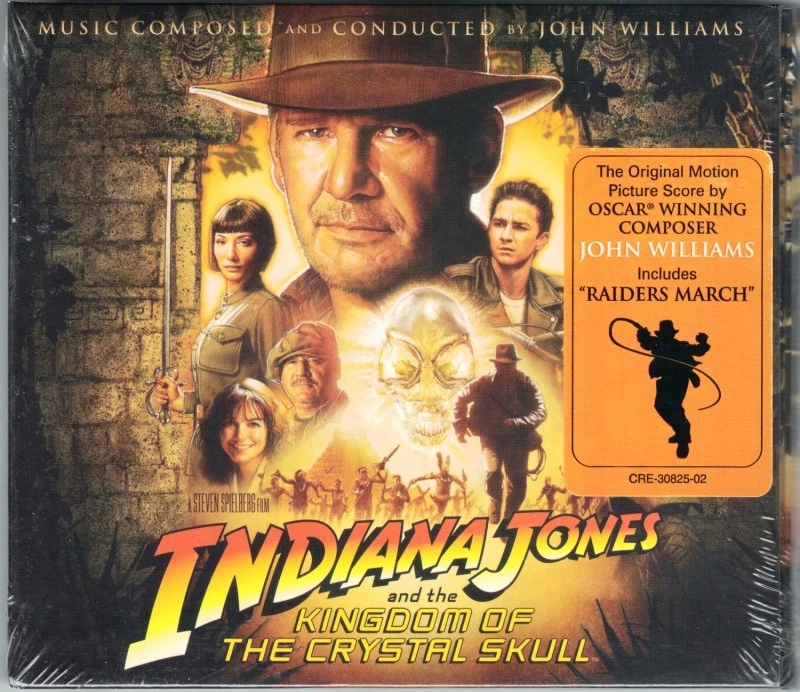 INDIANA JONES: AND THE KINGDOM OF THE CRYSTAL SKULL John Williams CD Soundtrack - Bild 1 von 1