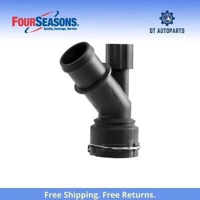 For 2008-2012 Audi TT HVAC Heater Hose Connector Lower 4 Seasons 2009 2010 2011 - Image 1 of 4