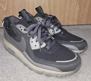 Nike Air Max Terrascape 90 Athletic Lace Up Shoe Womens Size 9.5 DH5073-001 Gray - Picture 1 of 8