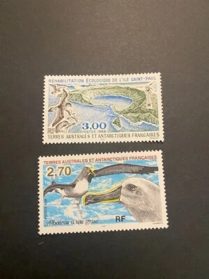 1998 FRENCH SOUTHERN AND ANTARCTIC TERRITORIES  # # 238,239,SEA BIRDS,MNH - Image 1 of 4